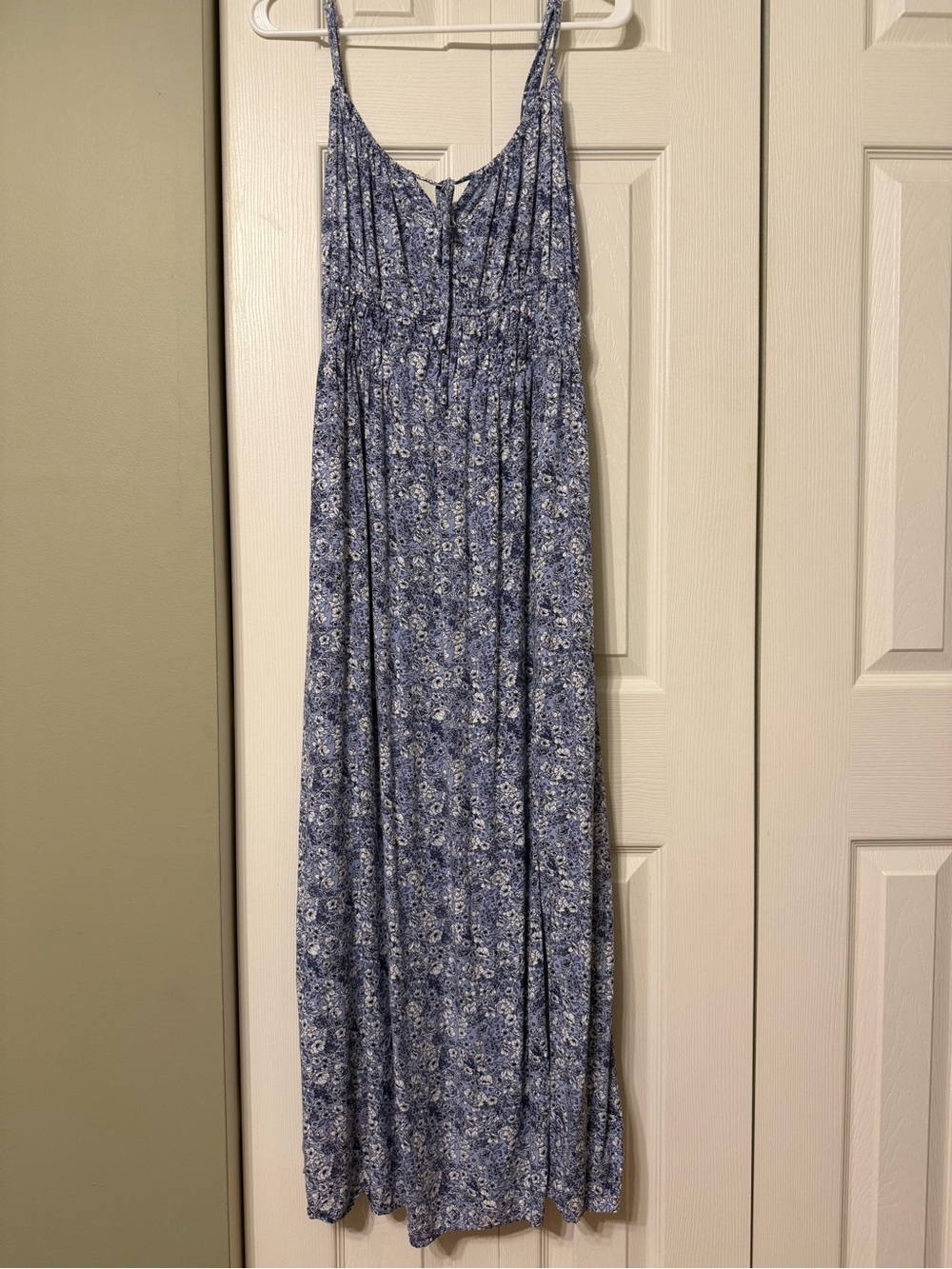 Denver Hayes Blue Floral Maxi Dress